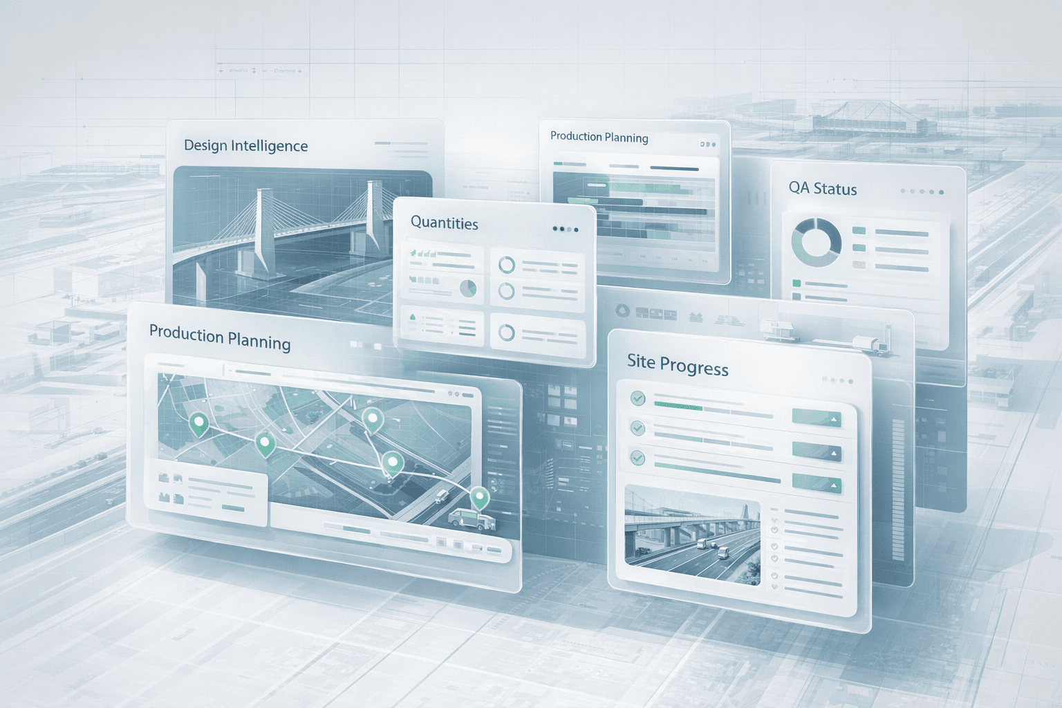 AI-native construction command center dashboard